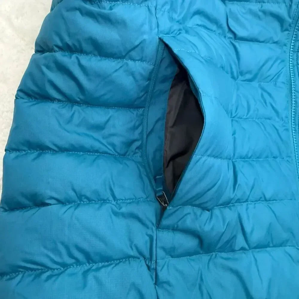 The North Face Men’s Minoqua Down Jacket in Digital Steel Deep Teal Regular Fit